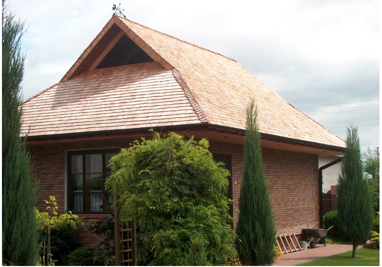датская деревянная крыша